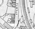 Sterte Road, 1952 map