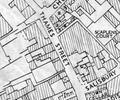 Thames Street, 1952 map
