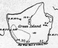 Green Island, 1890 map