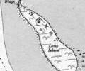 Long Island, 1925 map