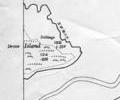 Drove Island, 1925 map