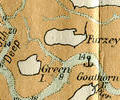Green Island and Furzey Island, 1935 chart