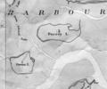 Green Island and Furzey Island, 1912 chart