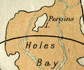 Pergins Island, 1935 chart