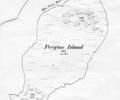 Pergins Island, 1889 map
