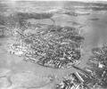 Aerial view of Poole and Hamworthy