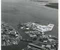 Harbour from Poole town aerial view