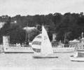 Boats in front of Brownsea