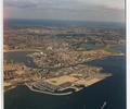 Poole Port aerial view