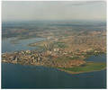 Aerial view of Poole Harbour 
