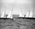 Dragon dinghy racing, 1964