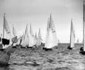 Dragon dinghy racing, 1964