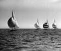 Dragon dinghy racing, 1966