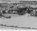 Poole Park and Longfleet from the air.