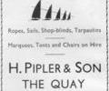 Advert for H.Pipler & Son