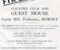 Advert For Firgrove Guest House.