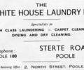 Advert for White House Laundry